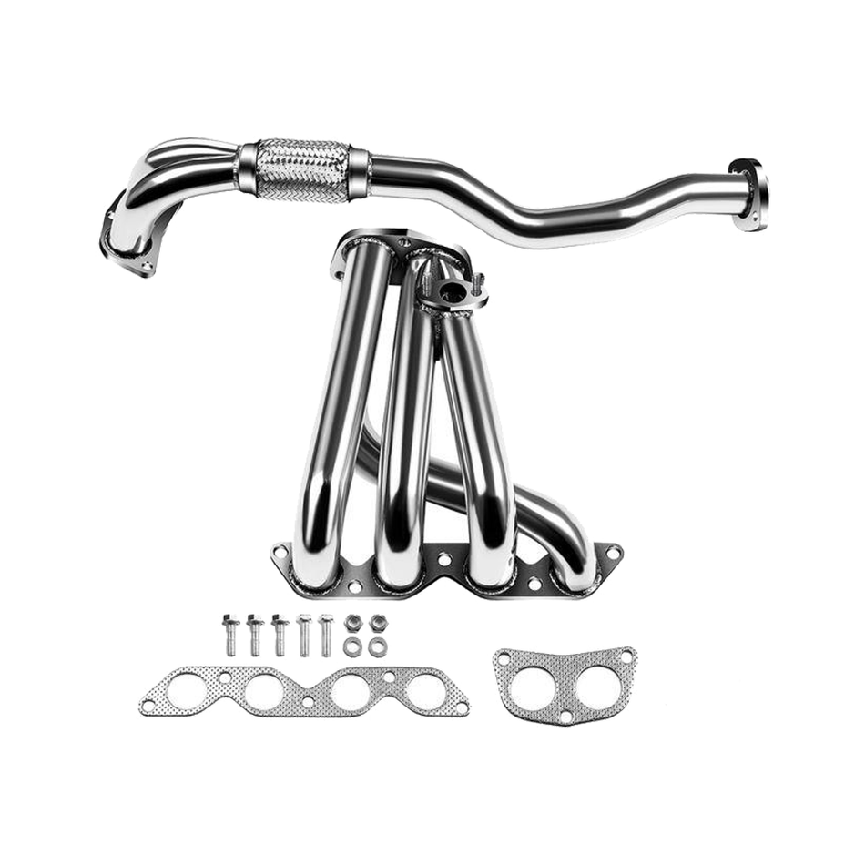 1993-1997 Corolla 1.6 l4 4Afe Stainless Steel 4-2-1 Manifold Exhaust Header Only for Auto