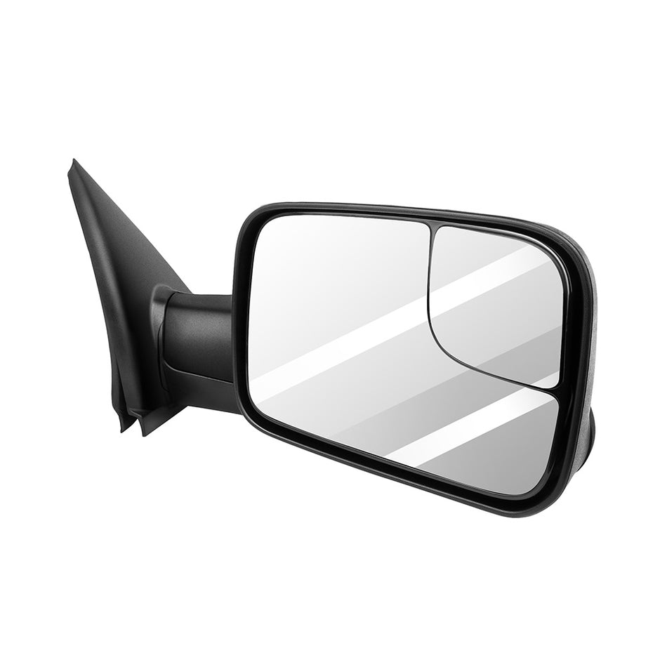02-09 Dodge Ram 1500 2500 3500 Side Tow Mirror with Power Operation Heated Flip-up Convex Glass Right