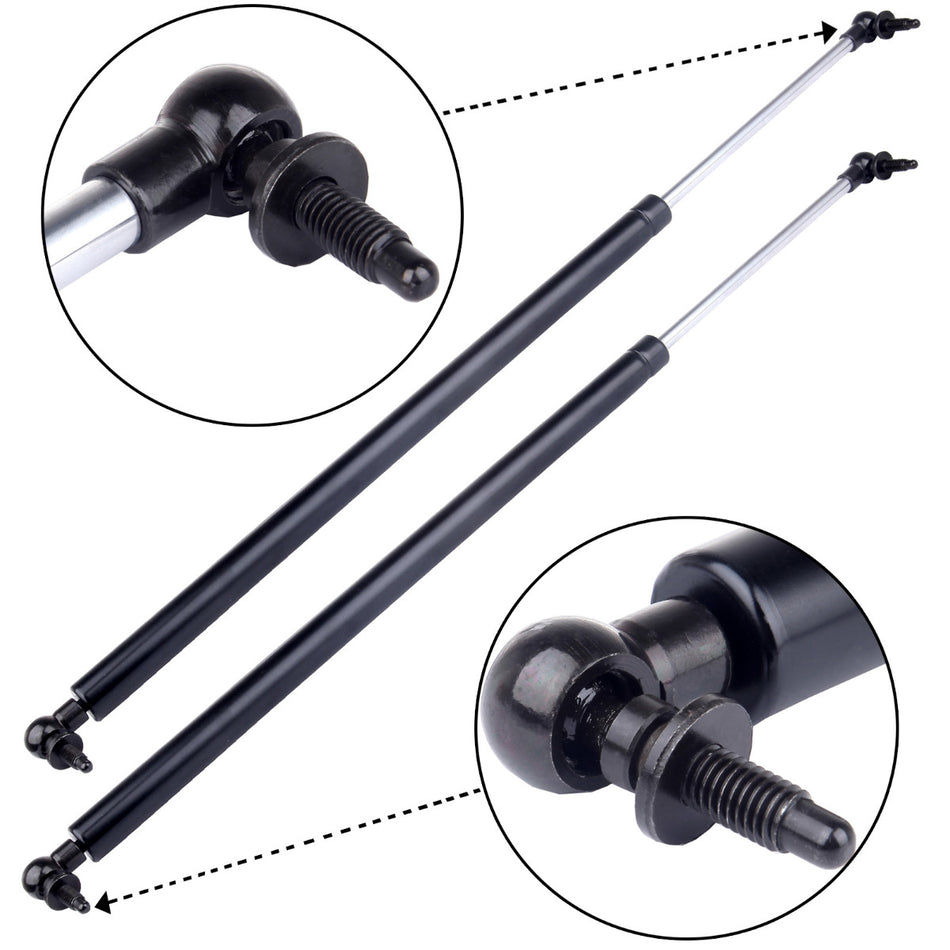 Lift Supports 01-03 Chrysler Voyager 01-07 Dodge Caravan 2Pcs