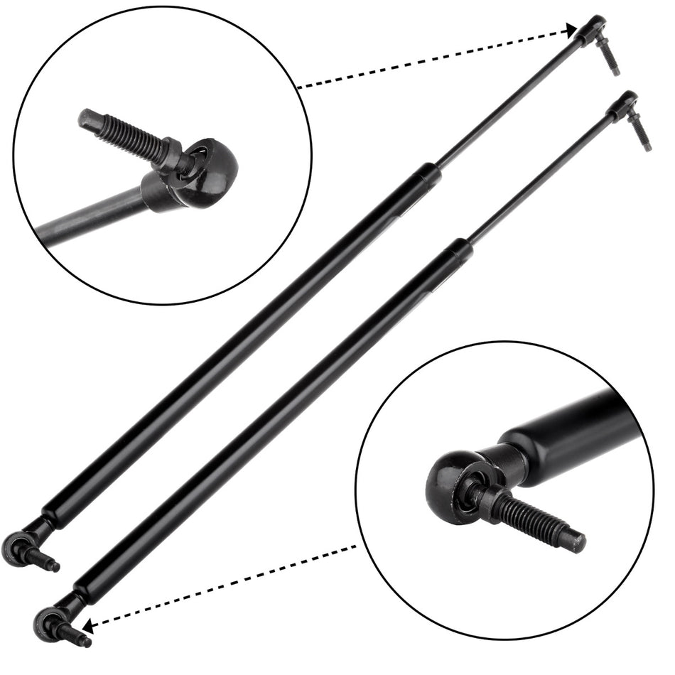 1998-2000 Dodge Durango Lift Support Shock Struts 2 Pcs