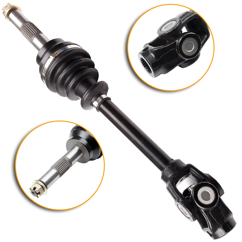 For 1996 - 2009 Polaris Scrambler 500 4X4 Front Left Right CV Joint Axle Shaft