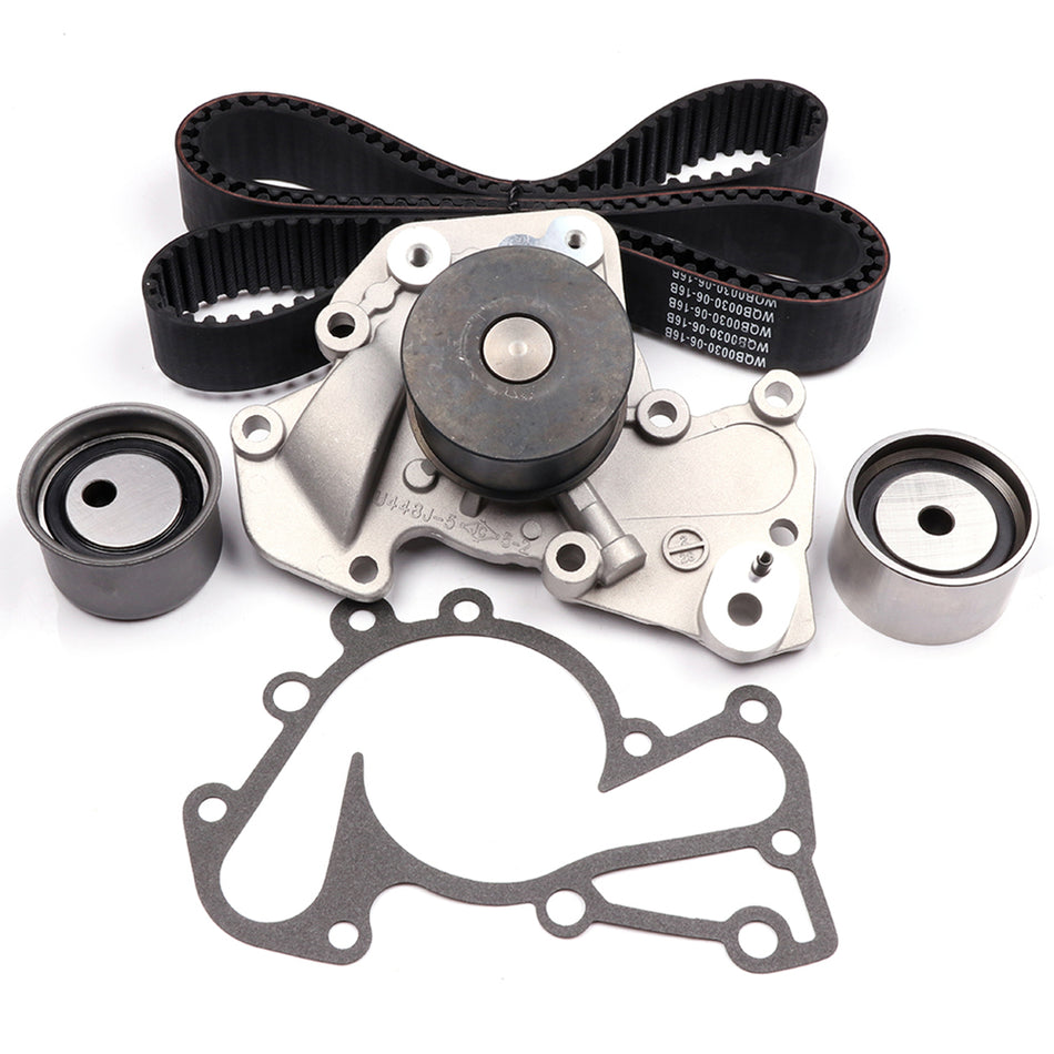 Timing Belt Kit With Water Pump For 01-06 Hyundai Santa Fe 05-09 Hyundai Tucson 2.7L DOHC V6 (TBK315)