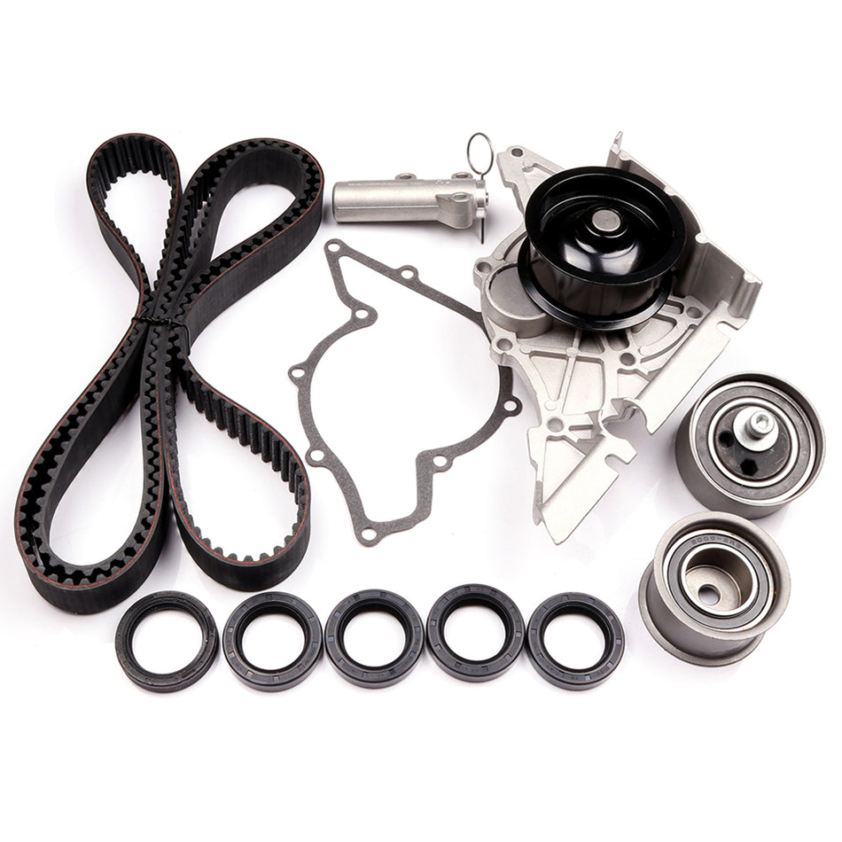 99-01 Audi A4 98-01 Audi A6 2.8L V6 Timing Belt Water Pump Kit Tensioner (TCKWP297)