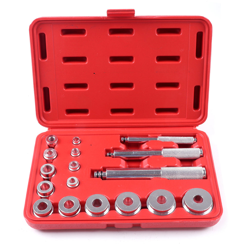 17PCS Bearing Race & Seal Driver Master Tool Set Aluminum Wheel Axle Auto Set