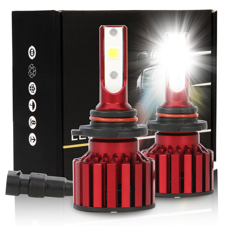 9006/HB4 LED Headlight Bulb Low Beam Lights 360 Degree 8000Lm 80W 6500K 2pcs