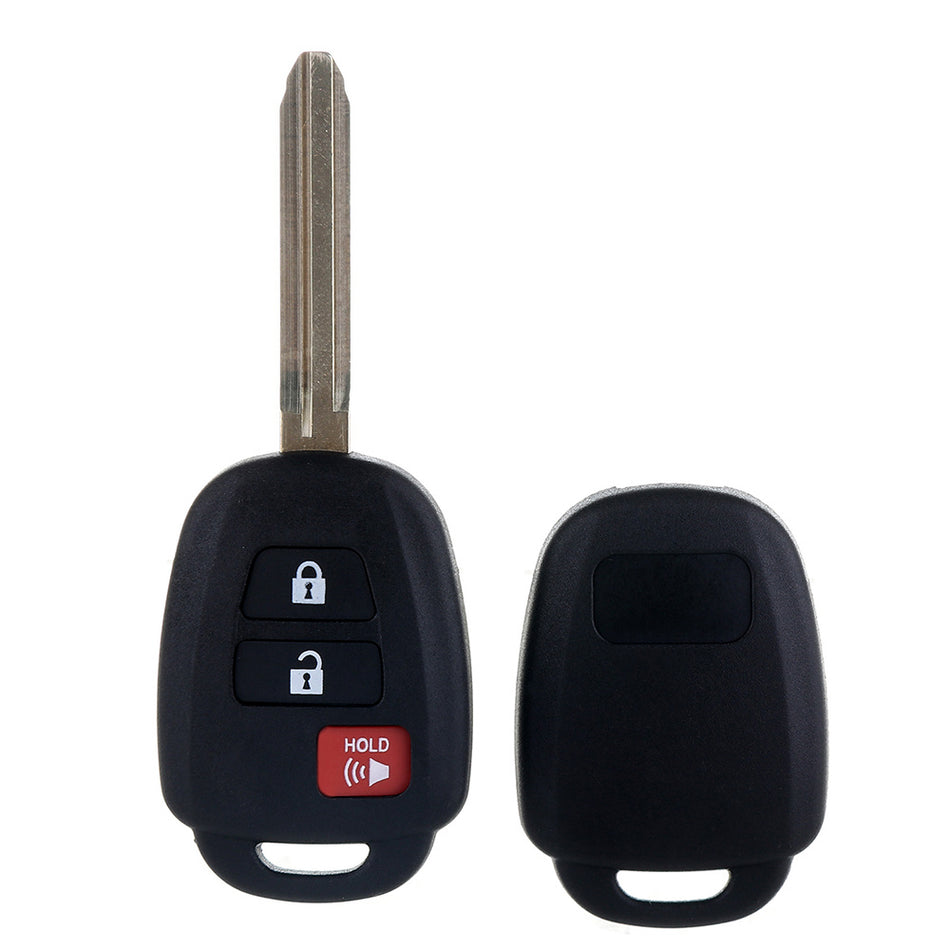 Keyless Car Uncut Remote Fob Transmitter For 14-17 Toyota Prius C Toyota Prius V
