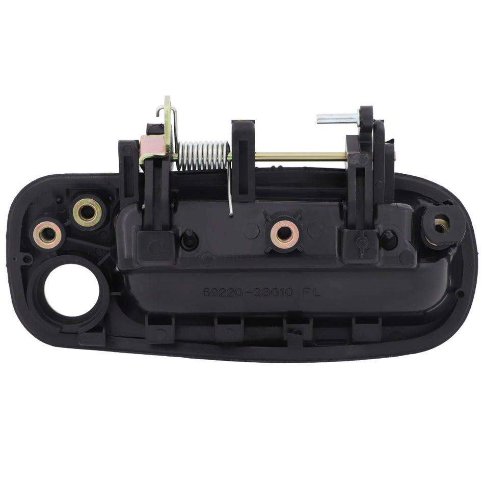 1992-1996 Toyota Camry Exterior Door Handle Front Driver Left Black