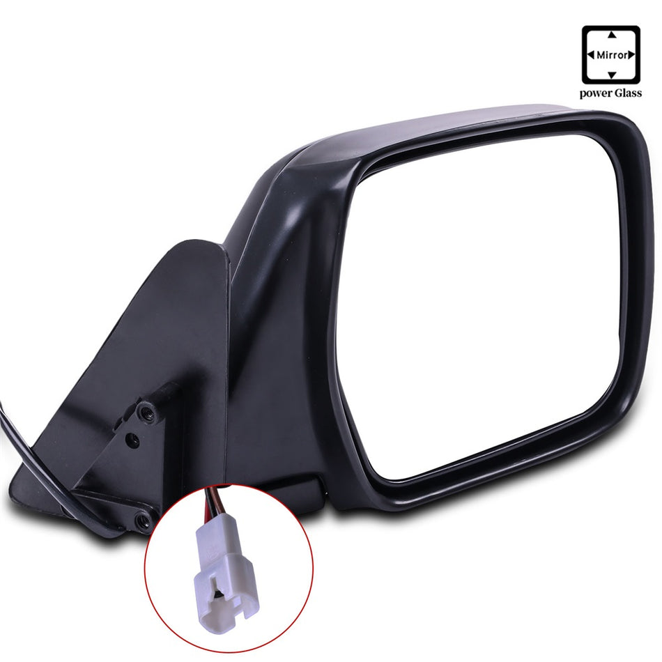 Power Black For 1996-98 Lexus LX450 91-97 Toyota Land Cruise Right Mirror 65076