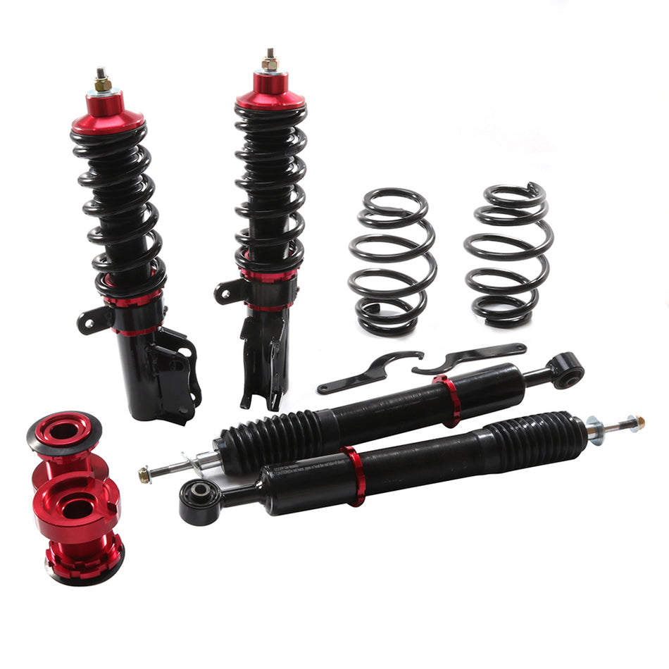 Coilover Struts Kit Fit For 2007-2008 Honda Fit Adjustment Height Struts Shocks- 4 pcs