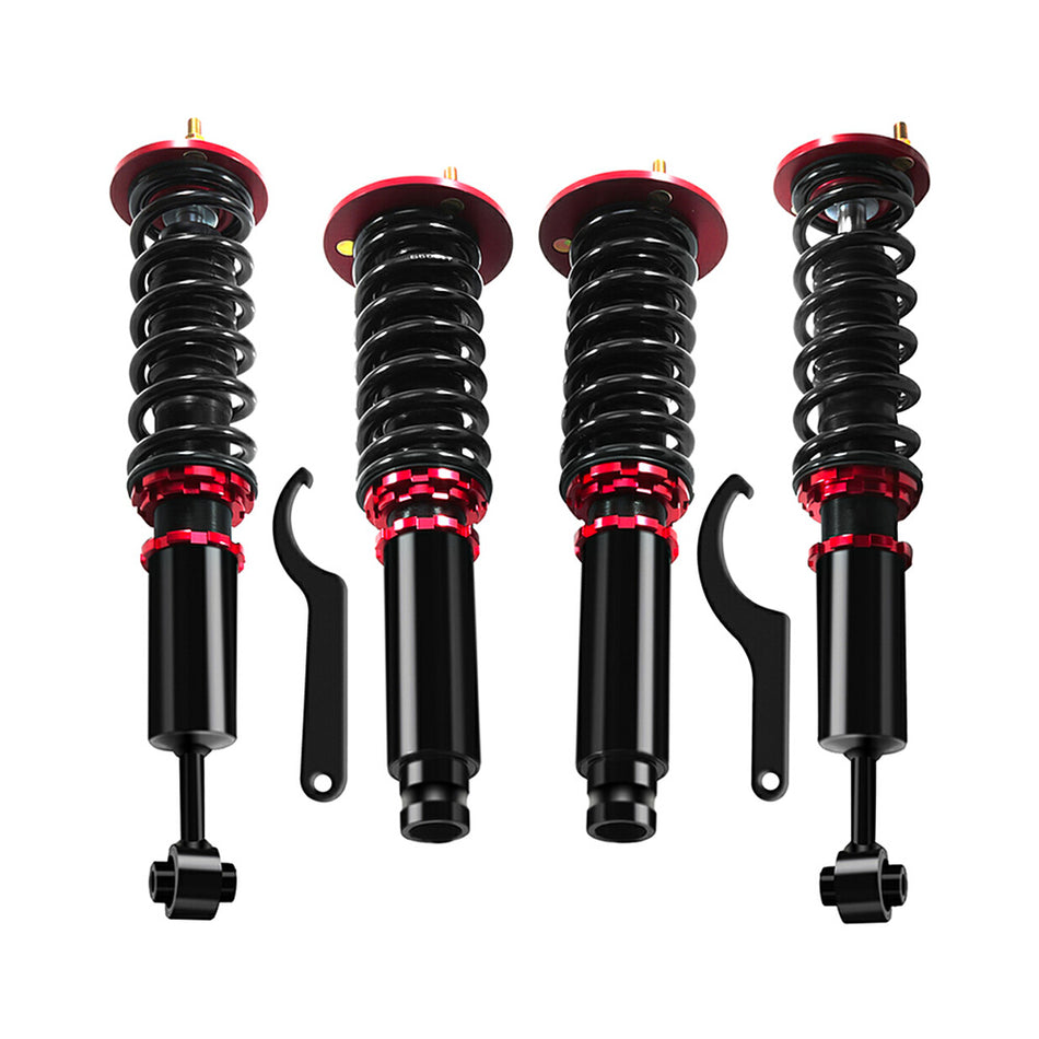 98-02 Honda Accord 99-03 Acura TL Coilovers Suspension Set Adjustment Height Strut Shocks