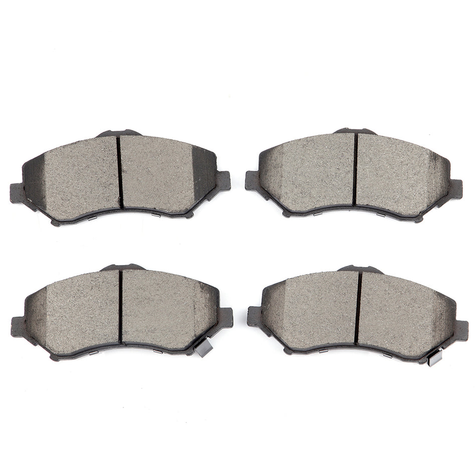 Ceramic Brake Pads 09-13 Dodge Journey 07-18 Jeep Wrangler Front