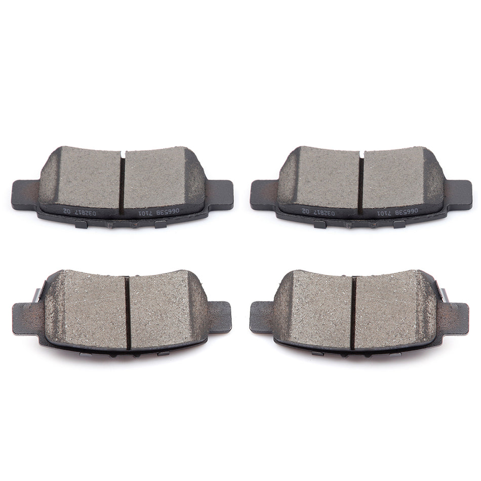 2005-2010 Honda Odyssey Rear Brake Pads Ceramic Pad Set 4 Pcs