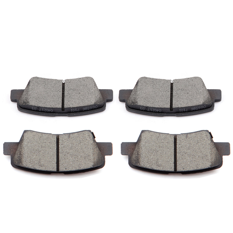 Rear Ceramic Brake Pads 11-15 Kia Optima 09-14 Hyundai Sonata