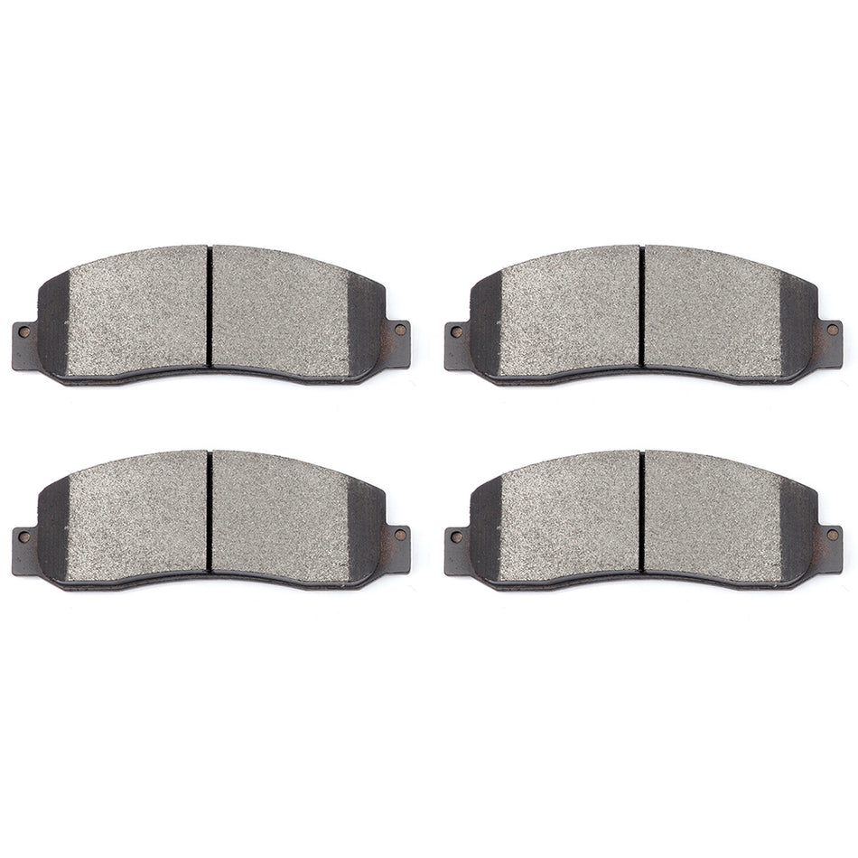 4pcs Front Ceramic Brake Pads For Ford F-250 F-350 Super Duty 2005-2012