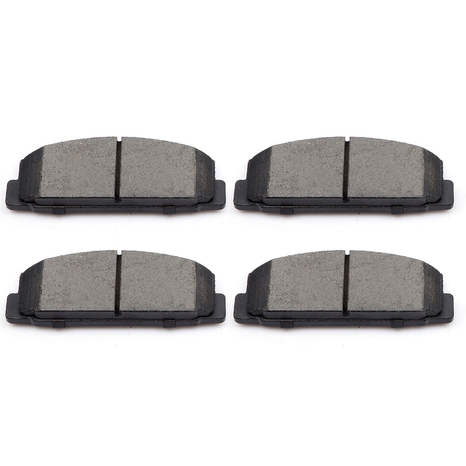 Rear Ceramic Brake Pads For 2003-2005 Mazda 6 2003 Mazda Protege Slotted