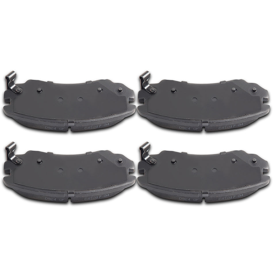 Front Ceramic Brake Pads For 07-10 Hyundai Elantra 05-10 Kia Sportage