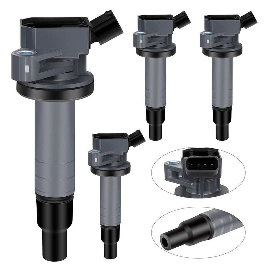 Ignition Coil 00-08 Toyota Corolla 03-08 Toyota Matrix 4pcs