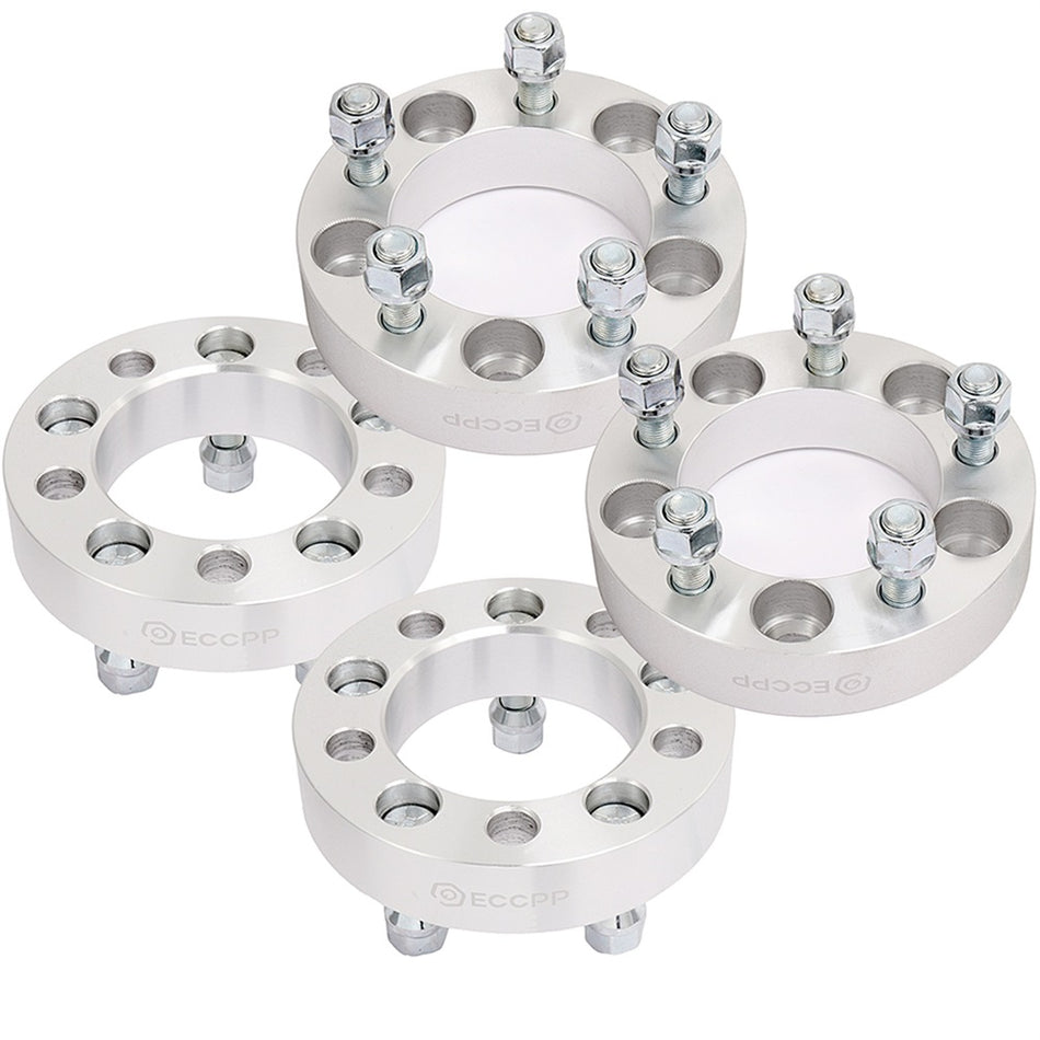 1.25 inch 5x4.5/5x114.3 5 Lug Wheel Spacers(87.1mm Bore, 1/2 inch Studs) for 2006-2013 Jeep Liberty - 4PCS Only for Auto