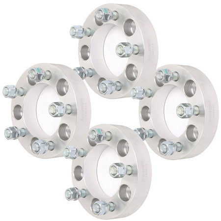 1.25 inch 5x4.5/5x114.3 5 Lug Wheel Spacers(87.1mm Bore, 1/2 inch Studs) for 2006-2013 Jeep Liberty - 4PCS Only for Auto