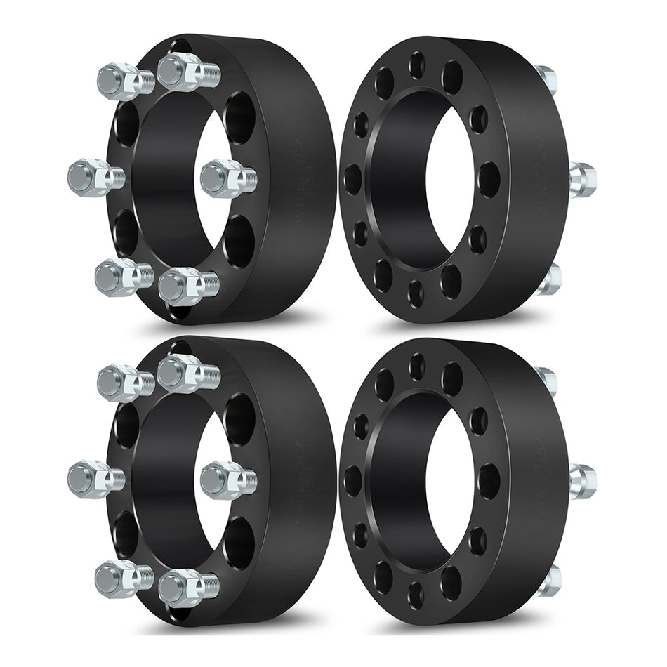 4Pcs 2 inches 6x5.5 6 Lug Wheel Spacers For 07-13 Chevrolet Avalanche 88-99 Chevrolet K1500