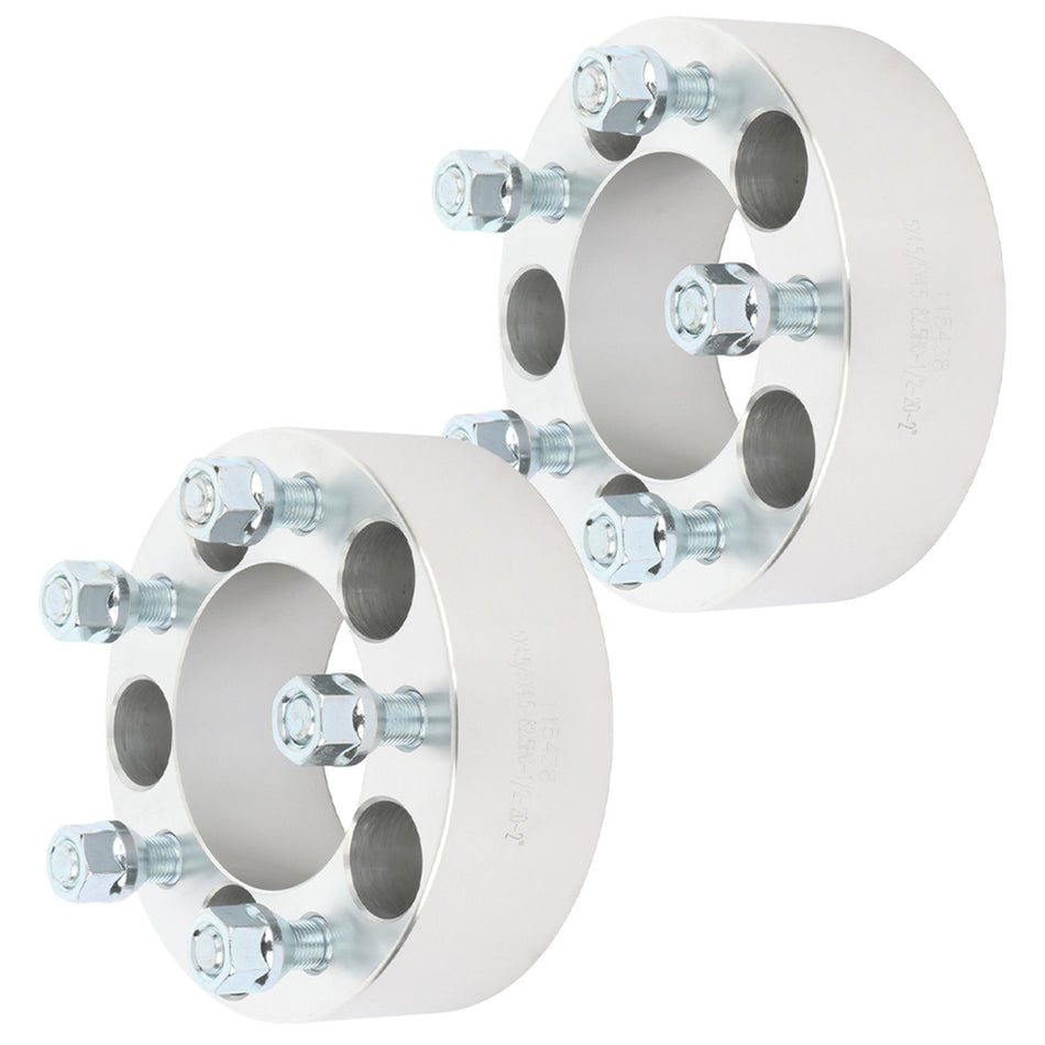 2Pcs 2 inches 50mm Thick 5x4.5 5 Lug Wheel Spacers For 07-13 Ford Edge 91-01 Ford Explorer