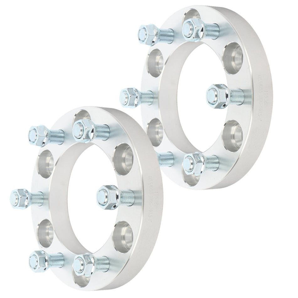 2Pcs 1 inch 25mm 6x5.5 6 Lug Wheel Spacers For 02-05 Chevrolet Astro 93-00 Chevrolet C2500