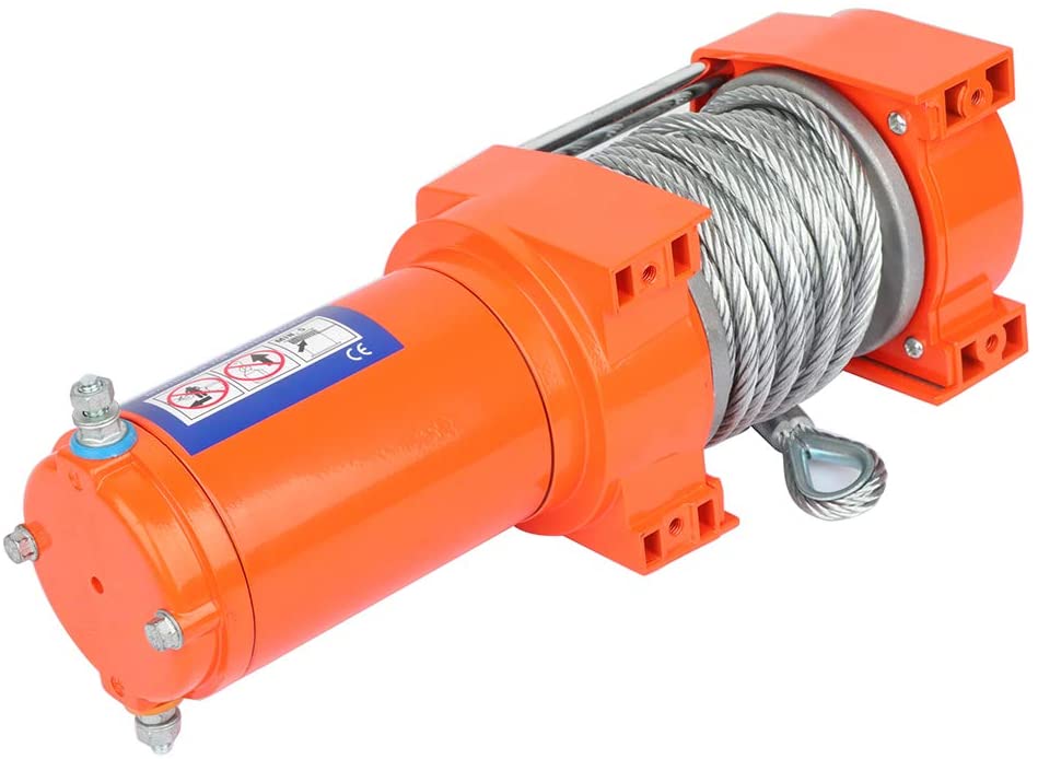 OFA 12V 3500LBS Electric Winch Steel Cable Truck Trailer Towing Off Road 4WD 119858