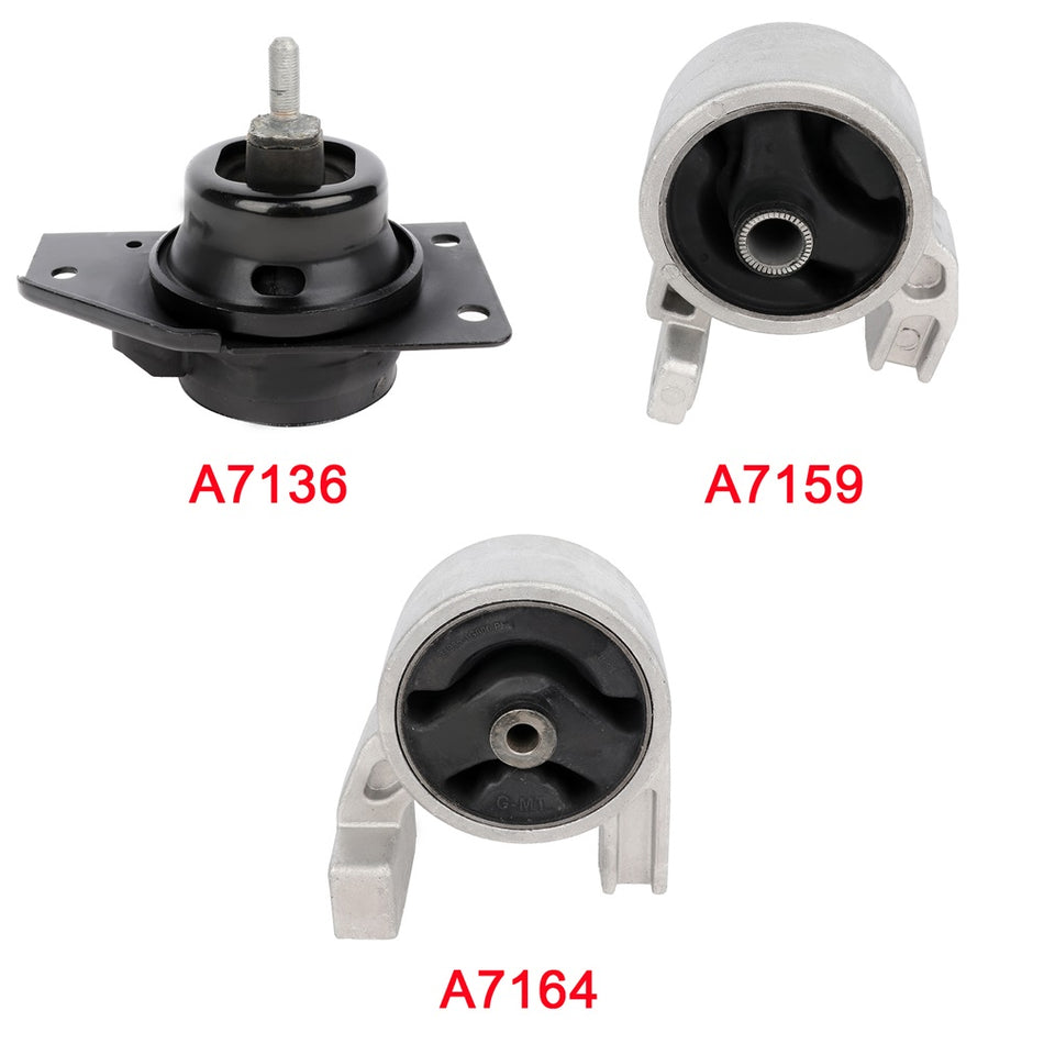 Engine Motor Mount 3PCS for Accent 2006-2011 for Kia Rio Rio5 1.6L A7164