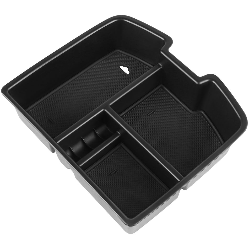 Center Console Organizer Tray Fits Silverado Avalanche Sierra Yukon 07-14 Black