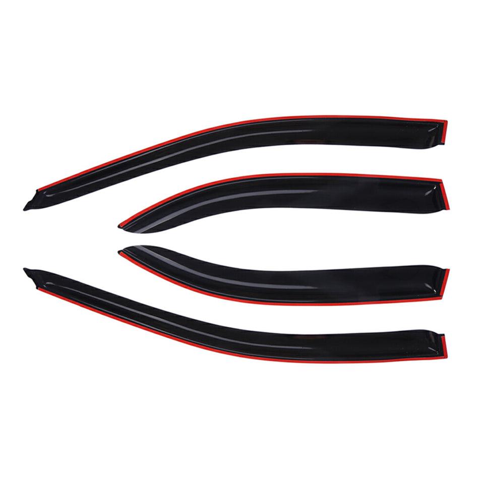 Window Visor Vent Rain Shades Guards Deflectors For 03-05 Toyota Camry Sedan