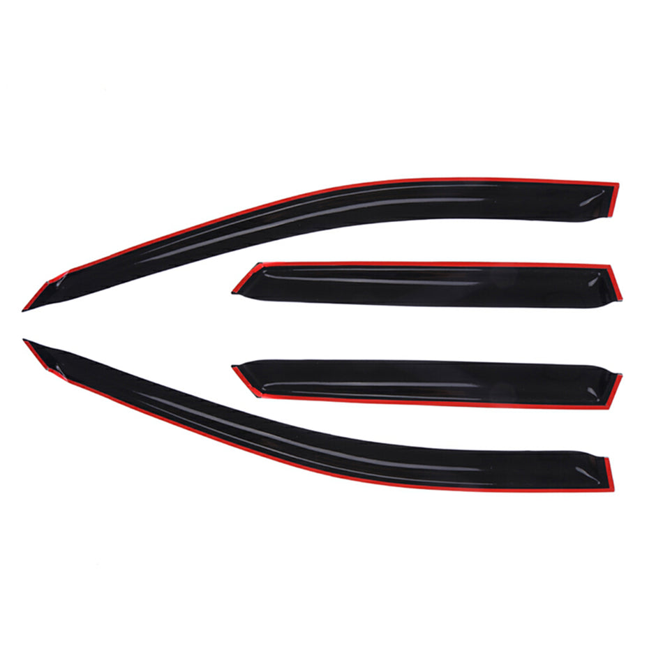 Fits 2003-2007 Nissan Murano Smoke Window Visors Rain Guard Vent Shade Deflector