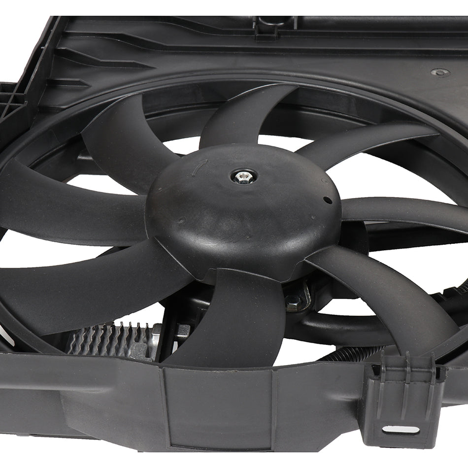 Radiator Condenser Cooling Fan Assembly For 2007-2015 Ford Edge & Lincoln MKX