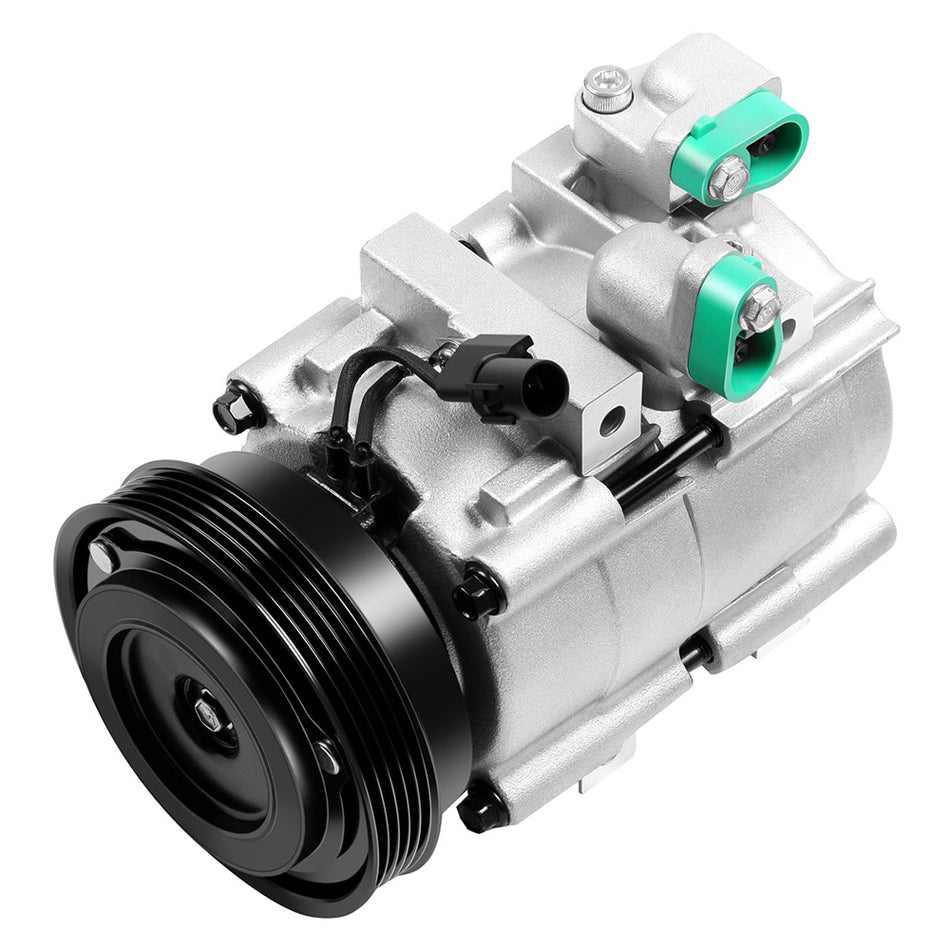 A/C Compressor and Clutch 01-06 Hyundai Santa Fe 99-05 Hyundai Sonata 2.4L (CO 10703C)
