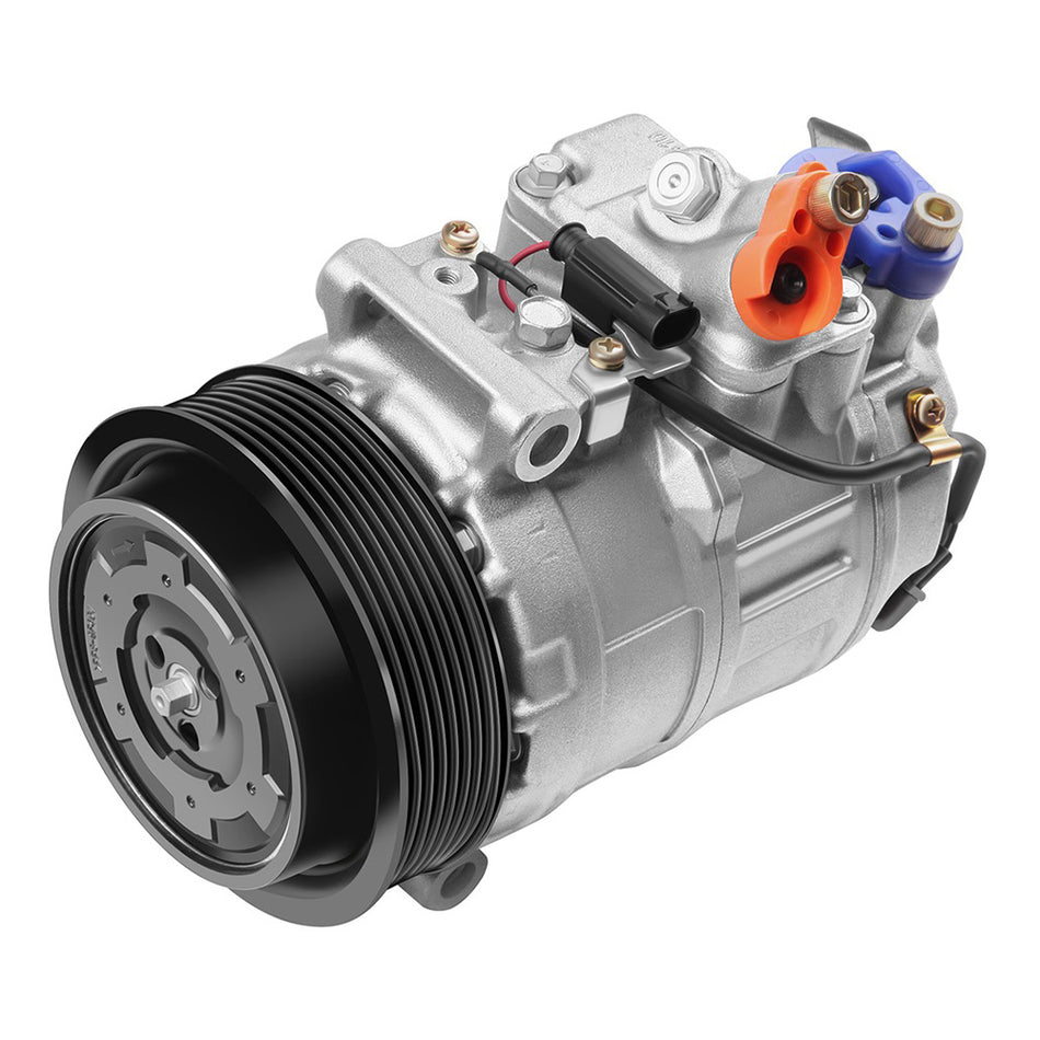 AC Compressor with Clutch For 04-06 Porsche Cayenne 4.5L, 03-05 Mercedes-Benz C230 1.8L