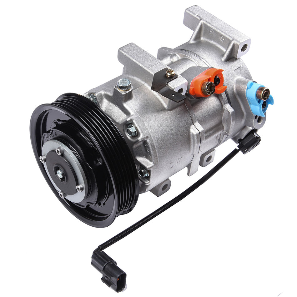 AC Compressor and Clutch 12-16 Hyundai Accent 12-15 Kia Rio 1.6L