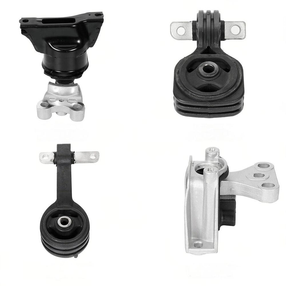 Engine Motor Trans Mount Set For Honda Civic 1.8L 2006-10 4PCS Auto Trans