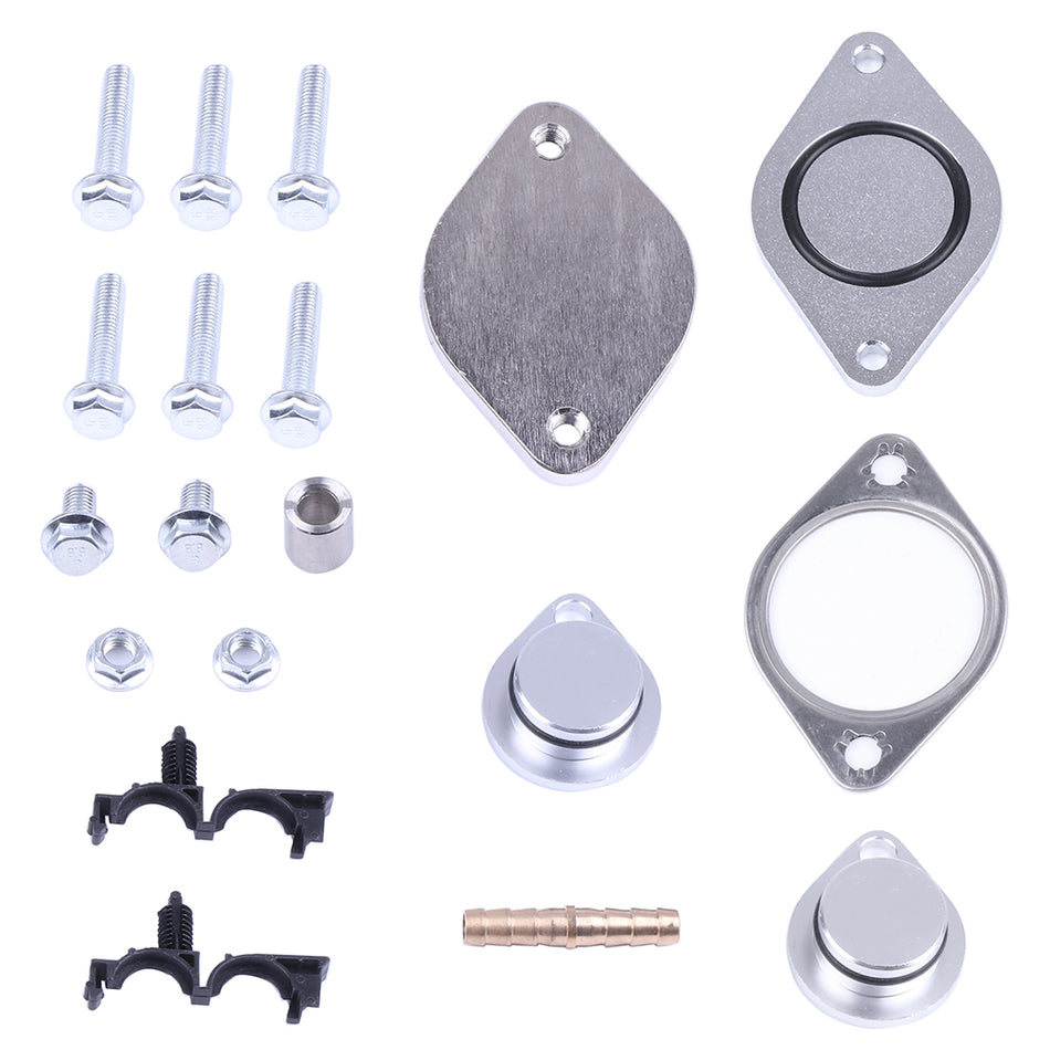 EGR Valve Cooler Kit Fits For 08-10 Ford F250 F350 F450 Super Duty 5.4L 6.4L