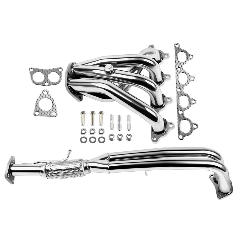 1990-1993 Honda Accord 2.2L Exhaust Racing Header 4-2-1 Tri-Y Stainless Steel