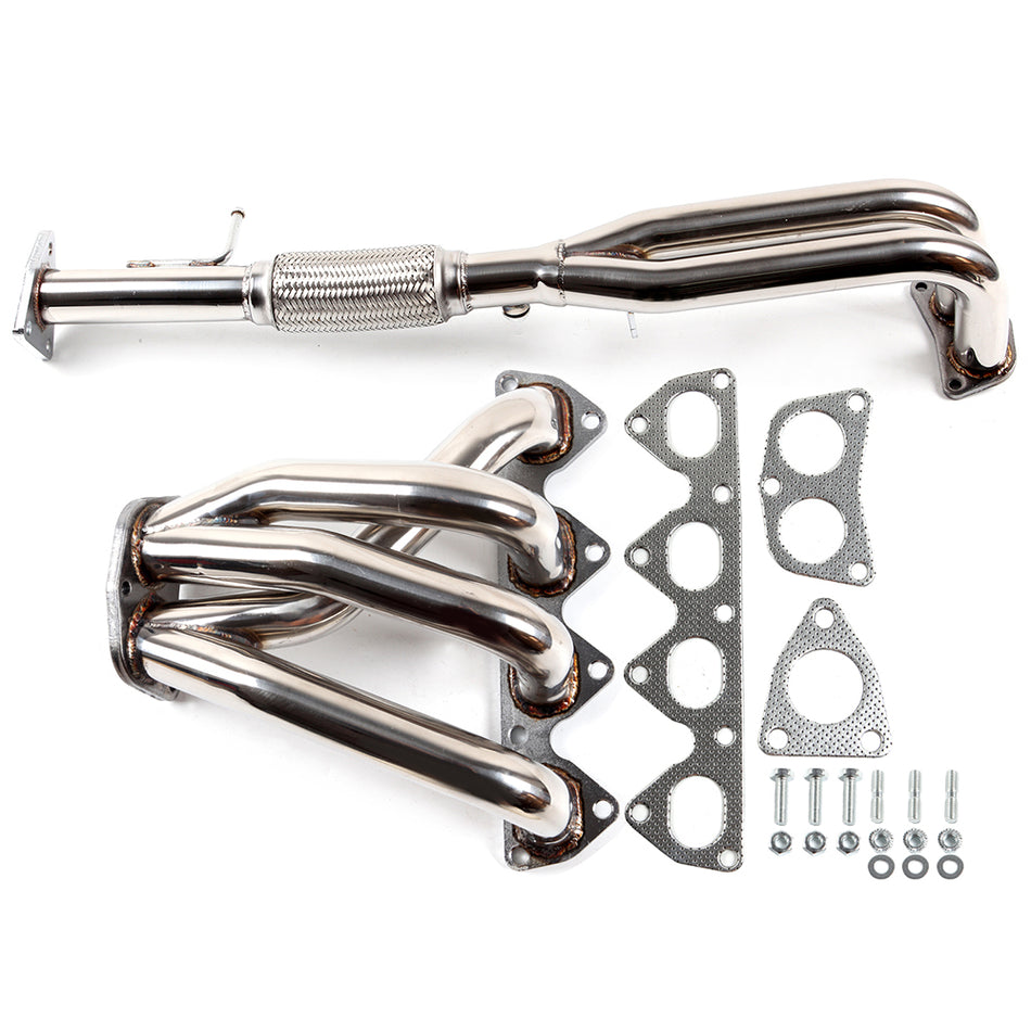 1993-1996 Honda Prelude 2.2L 4-2-1 Exhaust Racing Header Stainless Steel Manifold