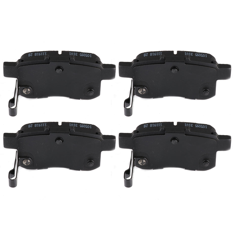 Ceramic Brake Pads 09-14 Acura TSX 08-17 Honda Accord Rear 4Pcs