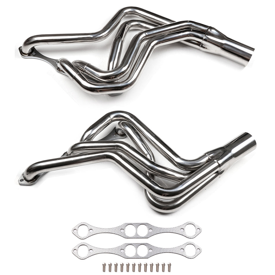 1972-1987 Buick Regal Chevy Camaro Oldsmobile Small Block V8 Stainless Exhaust Manifold Street Stock Header