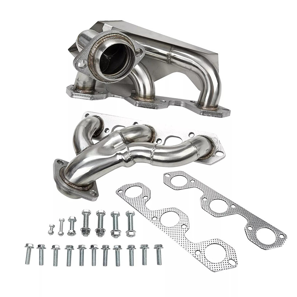 Header For 07-11 Wrangler 3.8 JK J8 EGH Exhaust/Mainfold Stainless Steel 6-2-1
