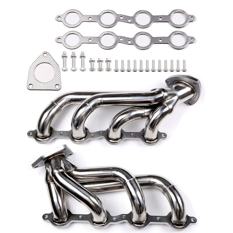 1999-2001,2003-2004 Chevy Silverado 1500 2000-2001,2003-2004 Chevy Tahoe 4.8L Exhaust Manifold Header