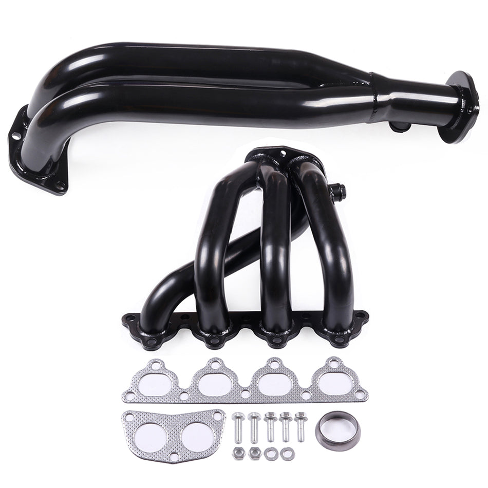 1990-2000 Honda Civic 1993-1997 Honda Civic del Sol Cadillac Chevrolet Corvette 1.6L Exhaust Manifold Header and O2 Bung/Gasket