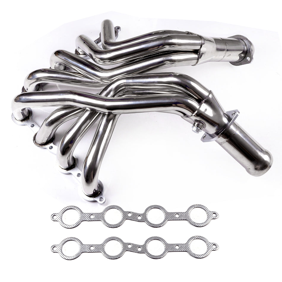 2006-2013 Chevy Corvette 6.0L/6.2L/7.0L Long Tube Exhaust Header Manifold