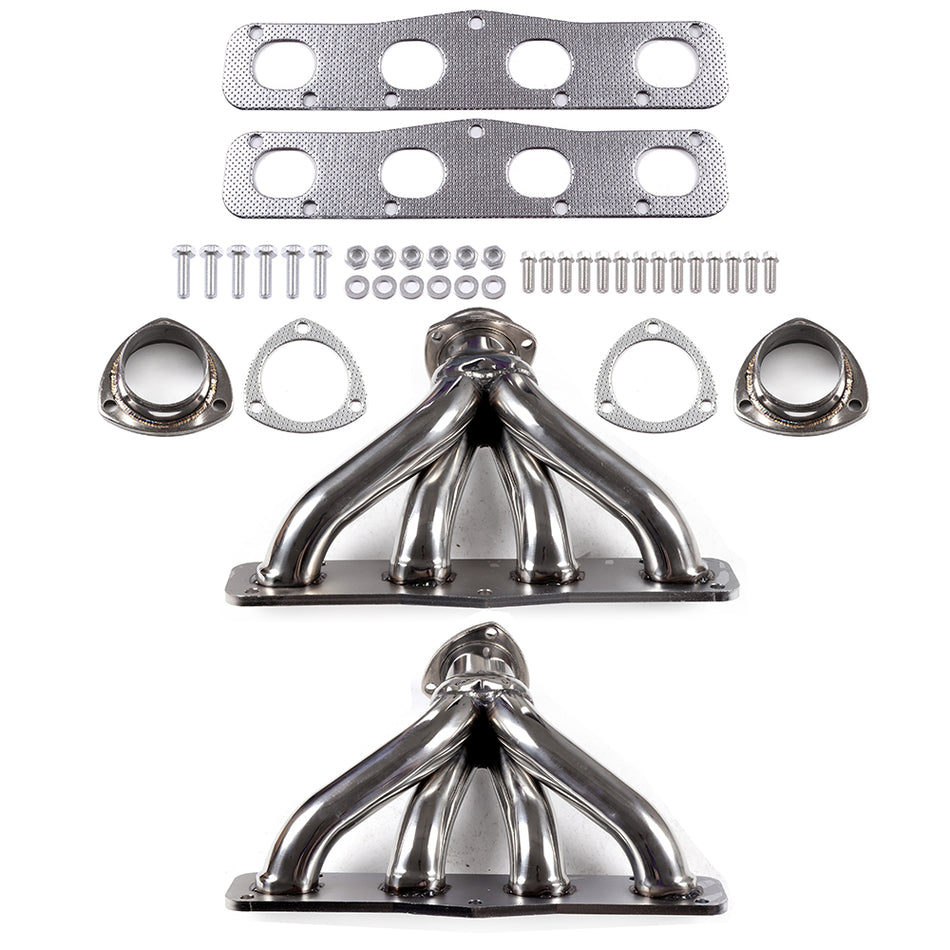 1951-1958 Chrysler Dodge V8 2x4-1 Shorty Design Stainless Steel Exhaust Manifold Racing Header