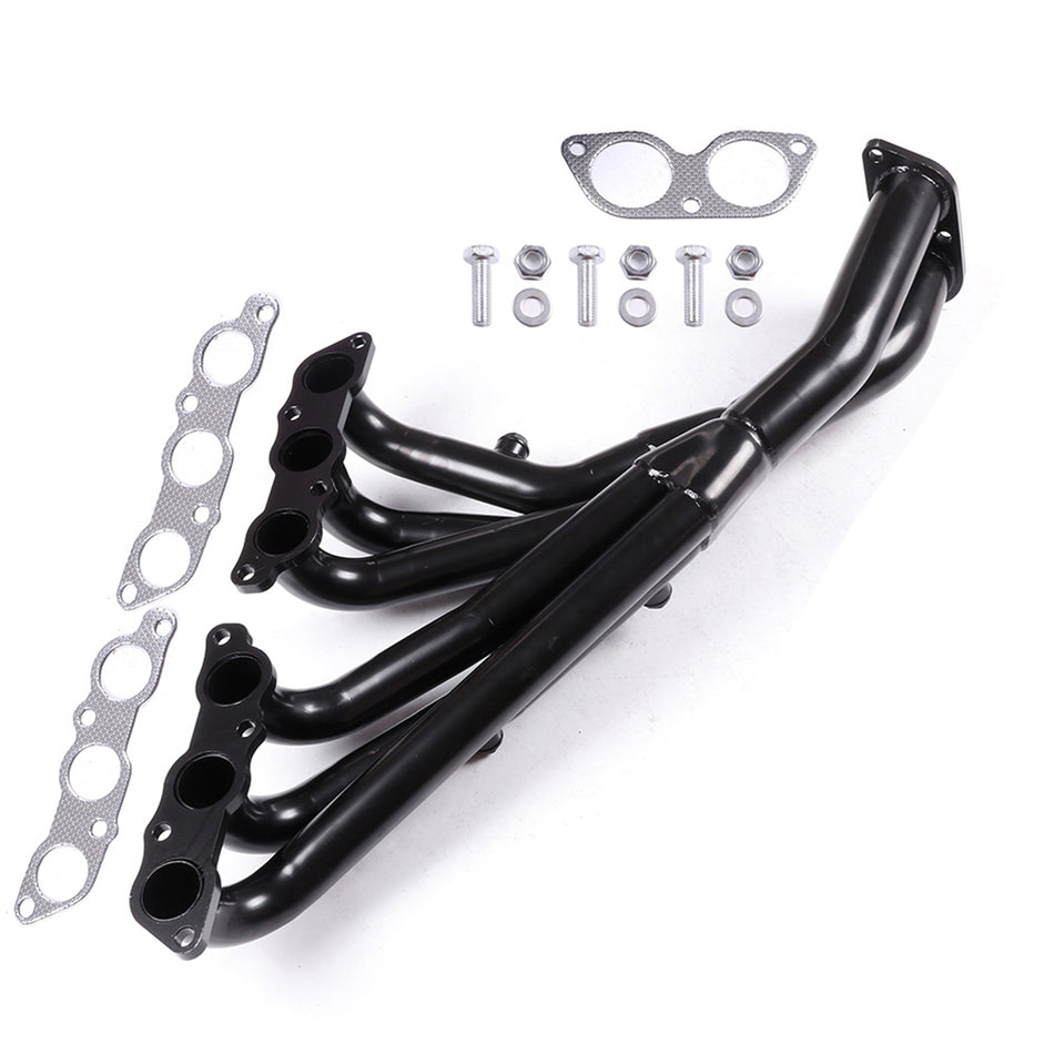 2001-2005 Lexus IS300 Black Exhaust Header 3.0L Stainless Steel Racing Manifold