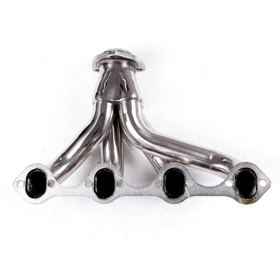 1971-1973 Ford Mustang 1971-1977 Ford Maverick 5.0L SBC Hugger Exhaust Manifold Header Stainless Steel