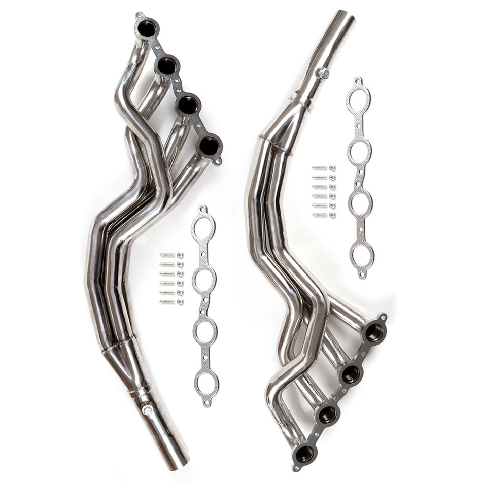 2010-2015 Chevy Camaro 6.2L 3/4inch Stainless Long Tube Headers Manifolds