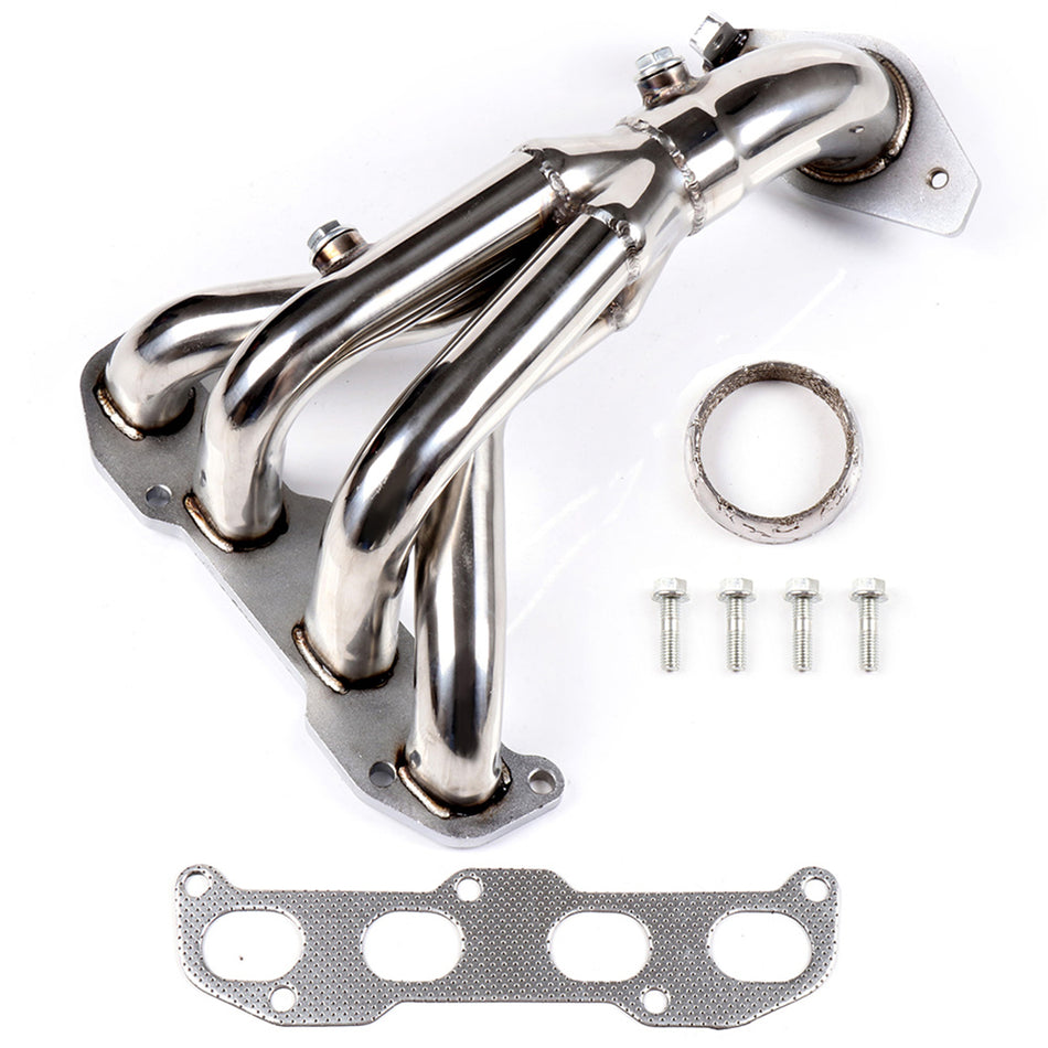 Stainless Steel Exhaust Header For 2002-2006 Nissan Sentra SER 2.5L DOHC 4-1 Exhaust Manifold